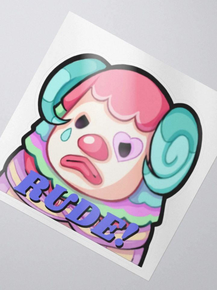 Rude! Sticker product image (2)