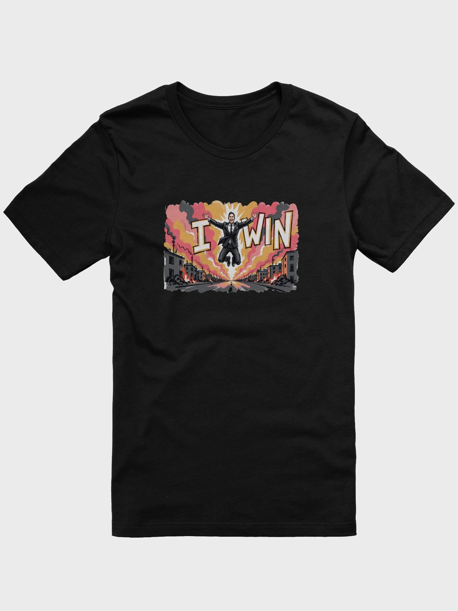 Triumphant Explosion Art Print – Urban Victory Supersoft T-Shirt product image (2)