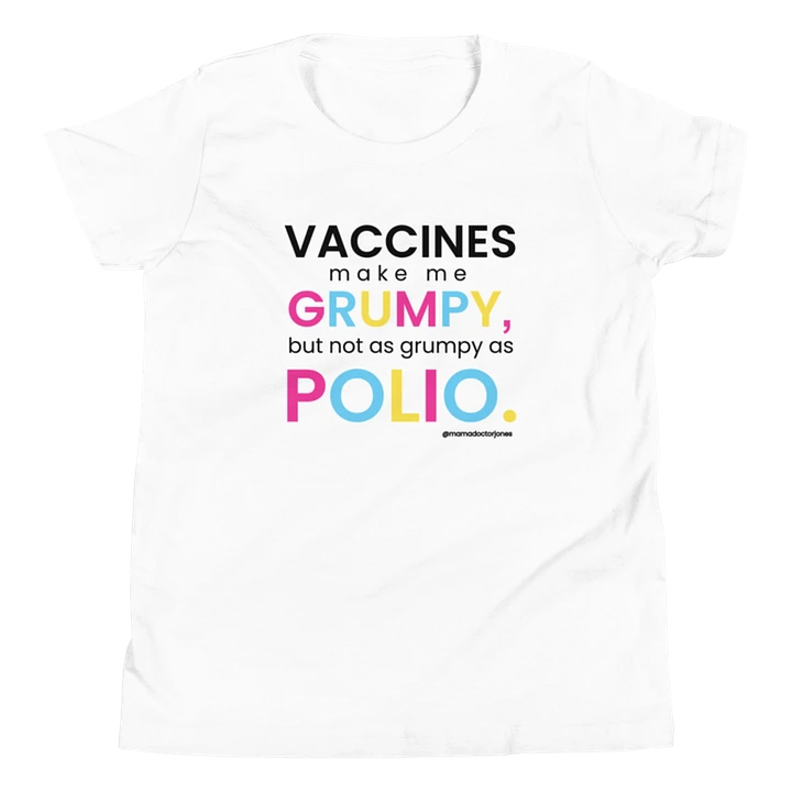 Polio Youth Tee - White product image (1)