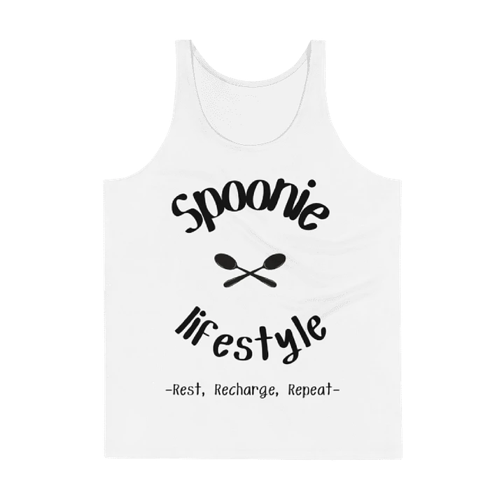 Spoonie Lifestyle- Rest, Recharge, Repeat Tank Top (Men's) product image (1)
