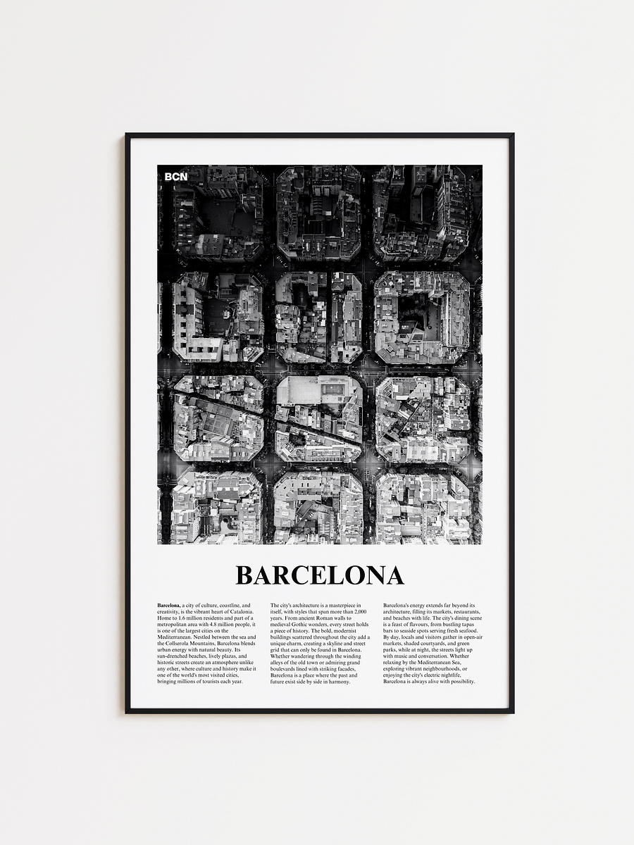 Barcelona 04 Newspaper Poster product image (1)