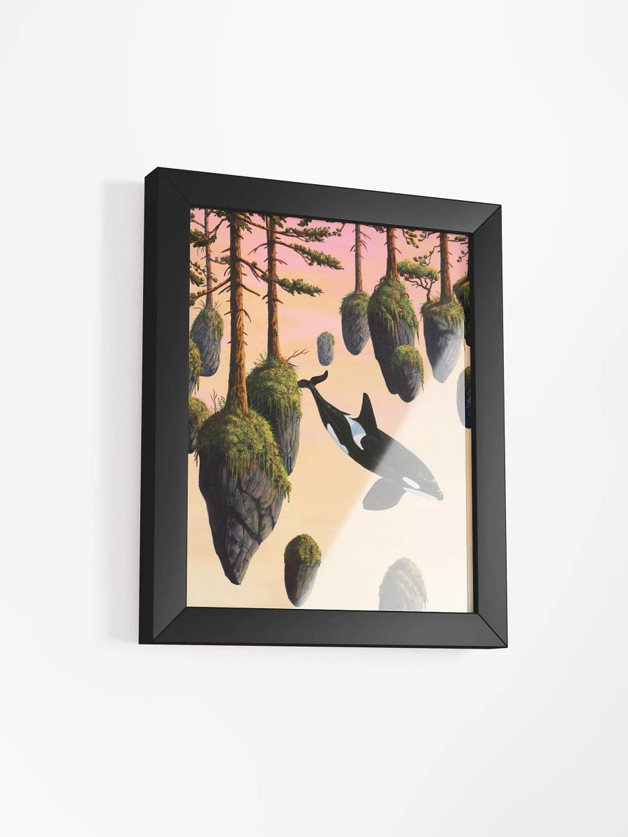 Solo Flight Wood Framed Matte Poster product image (12)