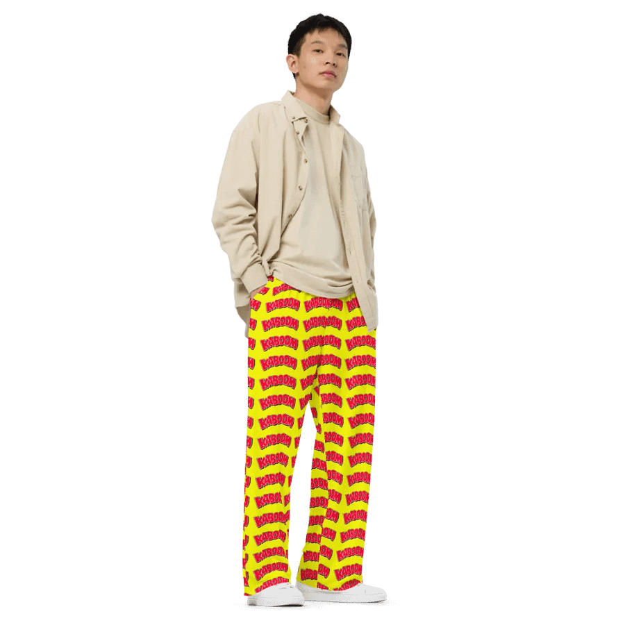 🥣 Saturday Morning Breakfast Kaboom! Wide-Leg Pants 🥣 product image (9)