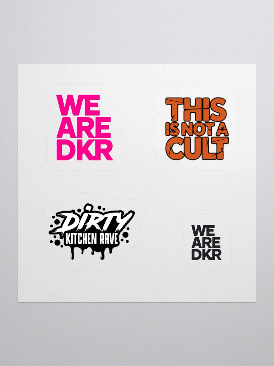 DKR Graphic Text Sticker Pack product image (3)