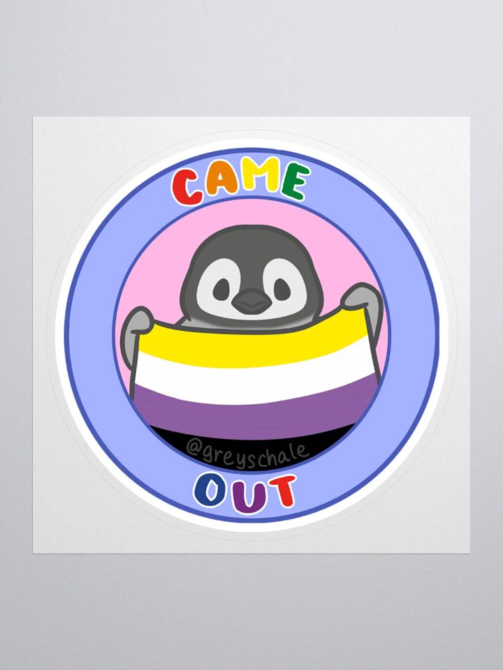 Came Out DTT Sticker product image (1)