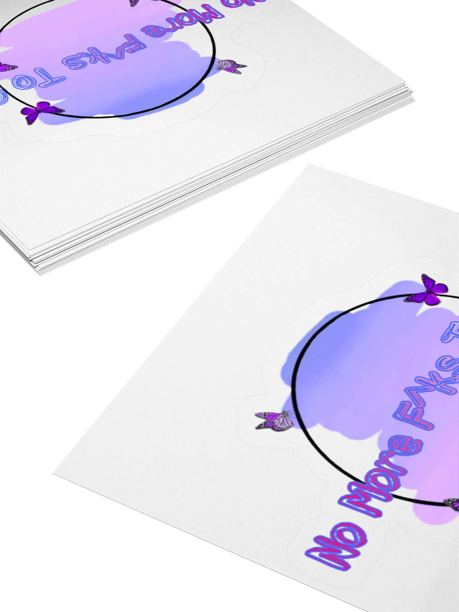 No More F^ks To Give Sticker product image (4)