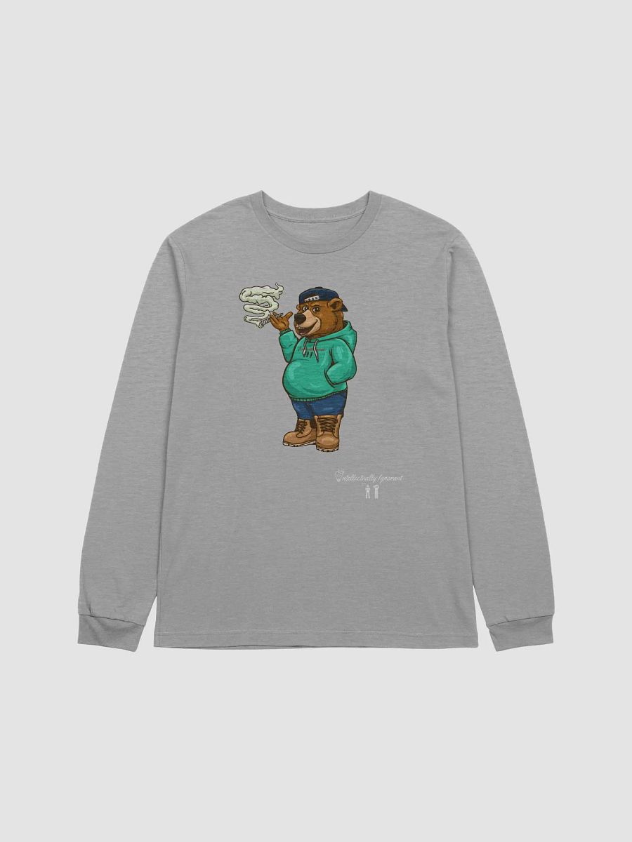 Urban Bear Long Sleeve Bella+Canvas T-Shirt product image (8)