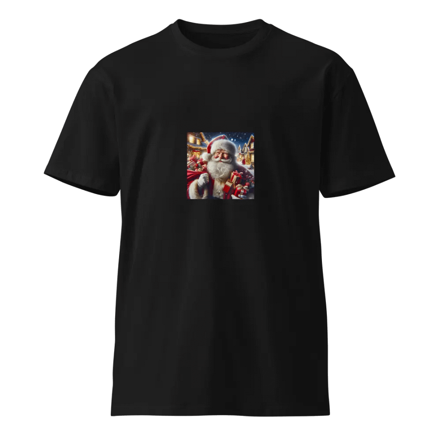 Love Joy Santa With Gifts Tee product image (1)