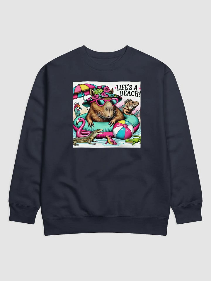 Beach Capybara Sweatshirt product image (7)