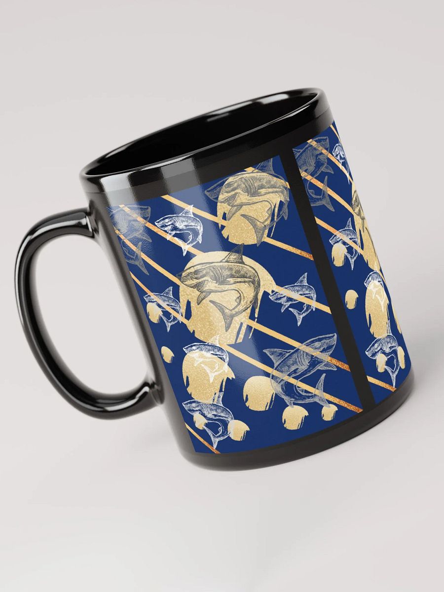 JoBeth Nautical ⚓ Black Glossy Mug product image (5)