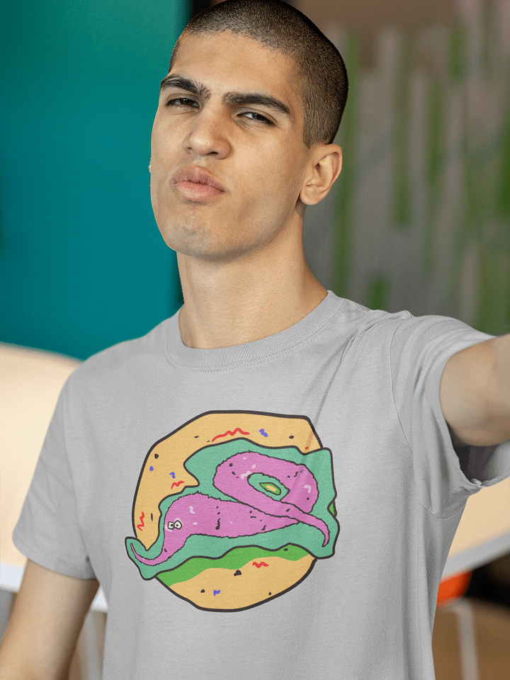 Vaporworm 100% recycled unisex t-shirt product image (1)