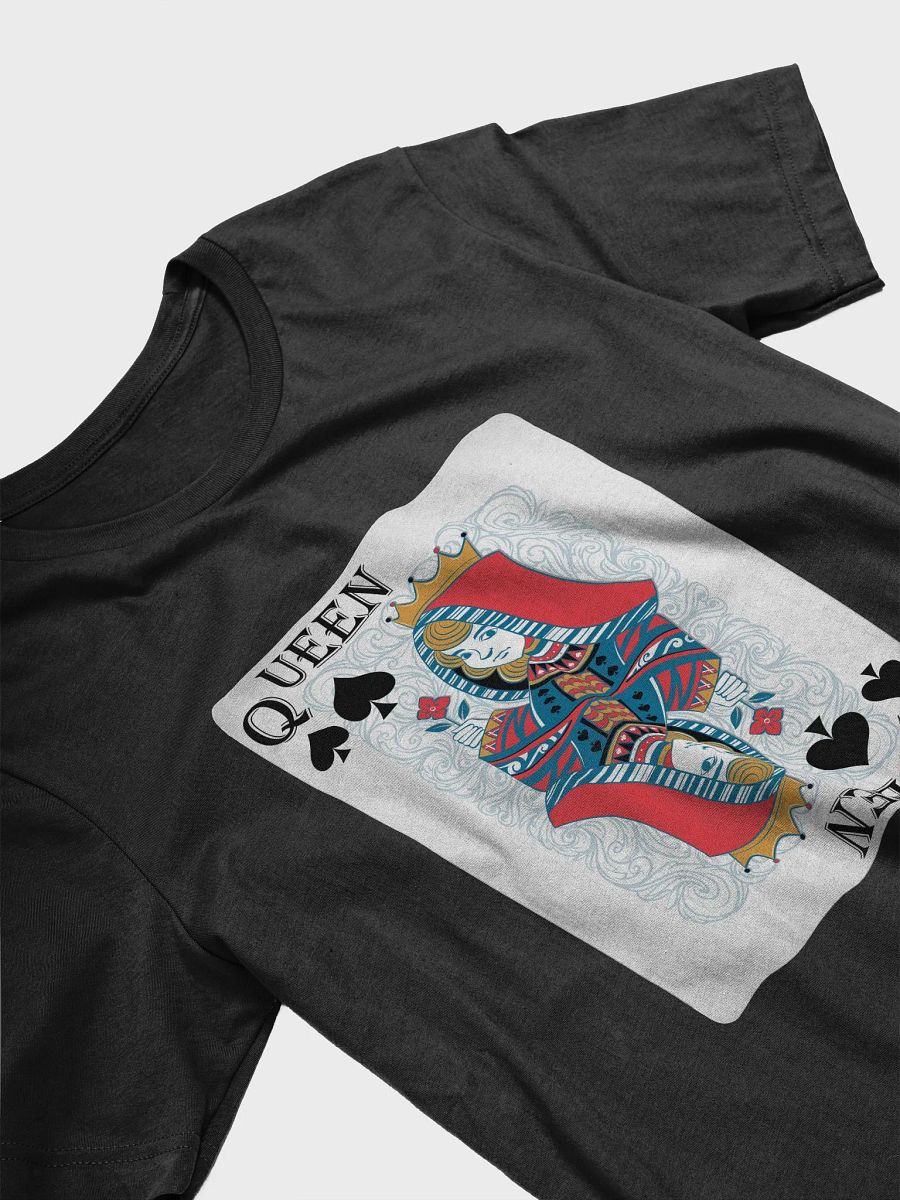 Symmetrical Queen of Spades T-Shirt product image (32)