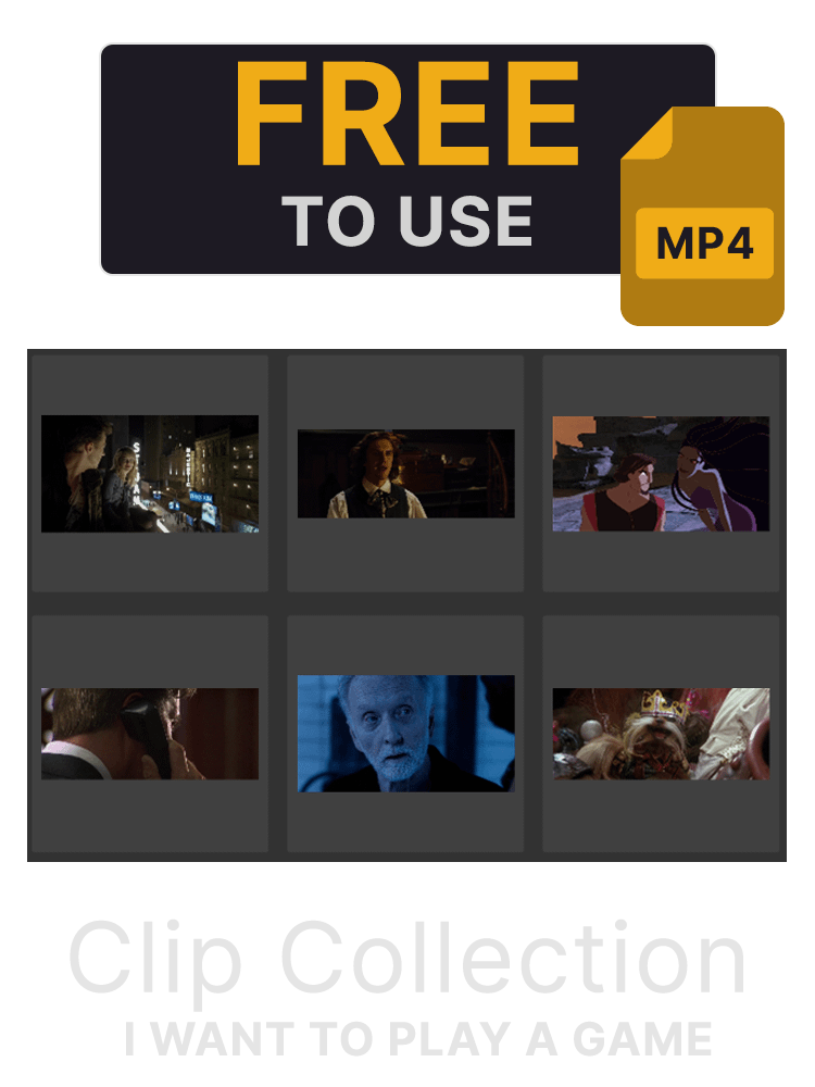 Clips: I want to play a game... (30x) product image (1)