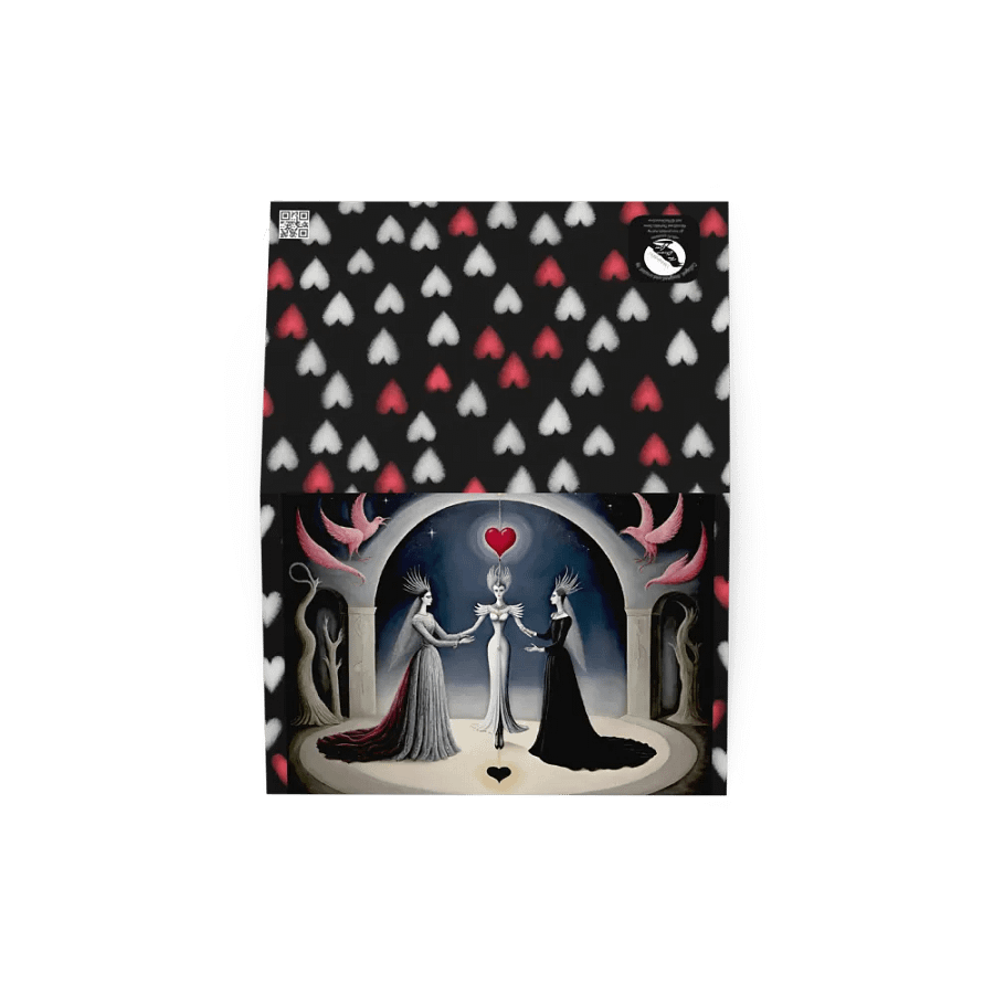 Lesbe Valentines, Queens in Love Card product image (19)