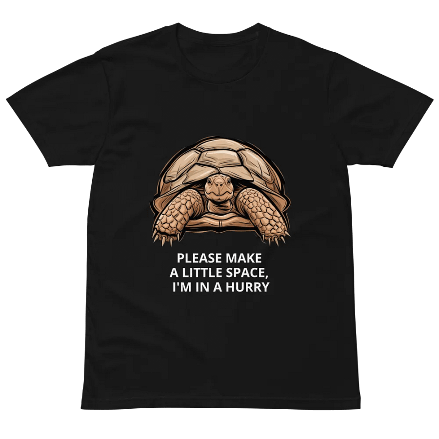 I'm in a hurry T-shirt product image (4)