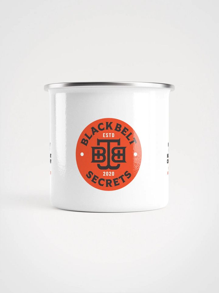 BBS White Enamel 12oz Mug product image (2)