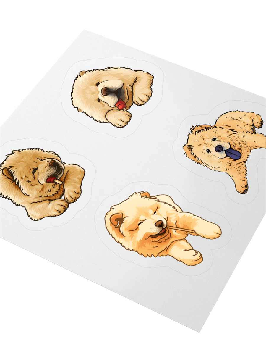 Fluffy Pie Sticker Set product image (9)