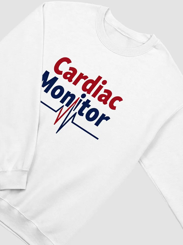 EKG Line Cardiac Monitor Sweatshirt product image (12)