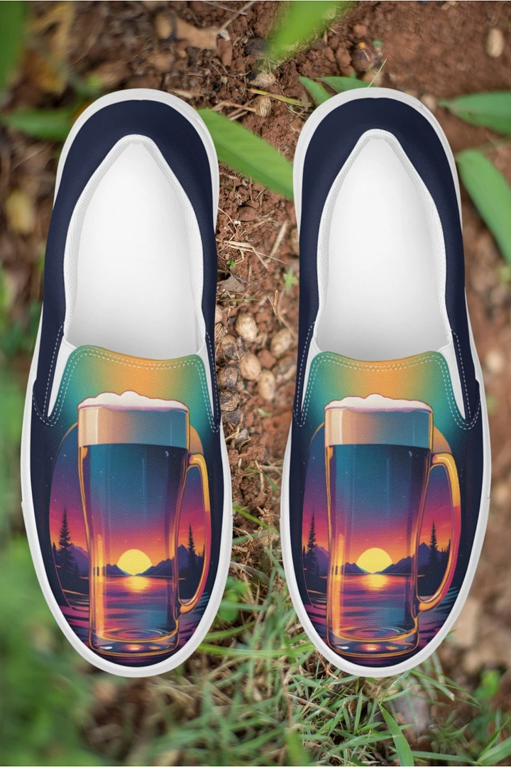 Beer Sunset Slip on Shoes product image (1)