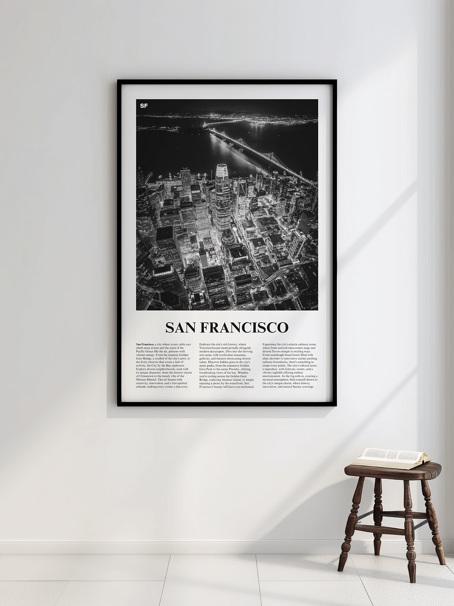 San Francisco 04 Newspaper Poster product image (4)