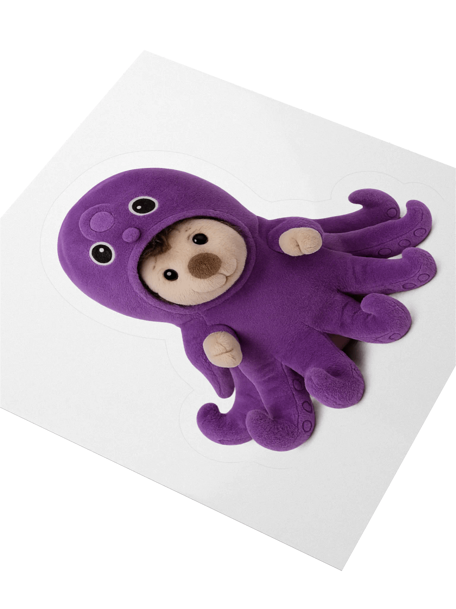 Sticker - Evan de Egel - Octopuspak product image (3)