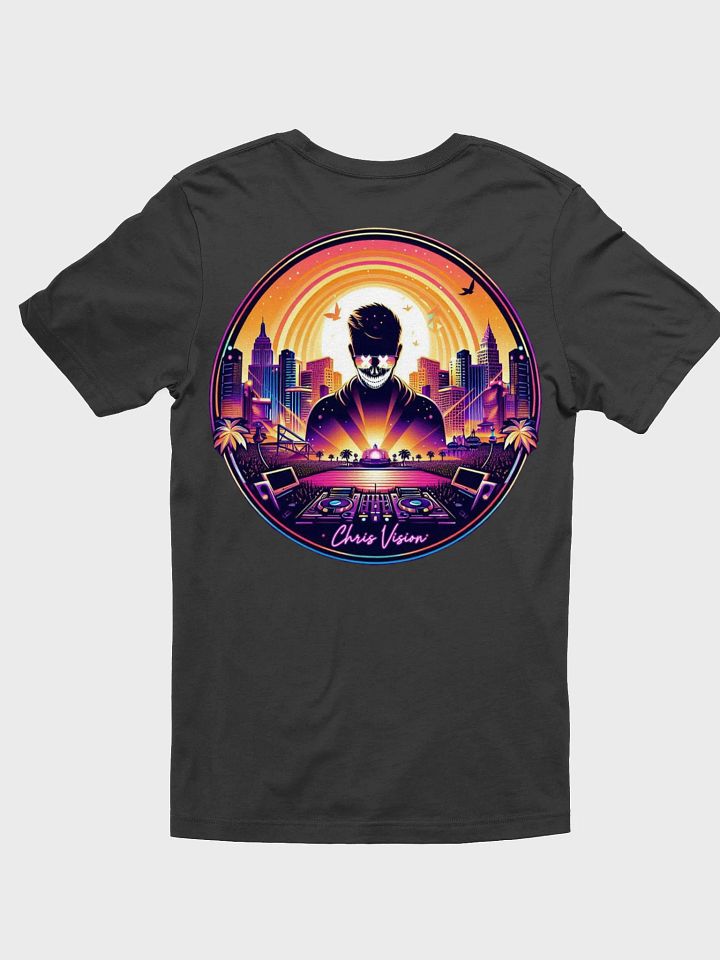 Neon City DJ Sunset T-Shirt product image (17)