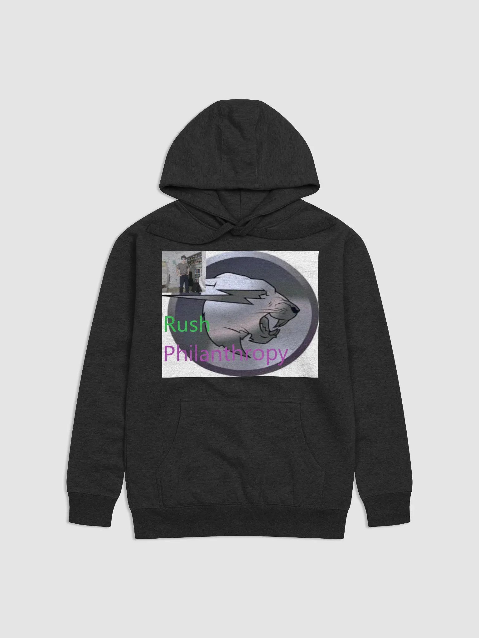 Rush Philanthropy silver hoodie product image (1)