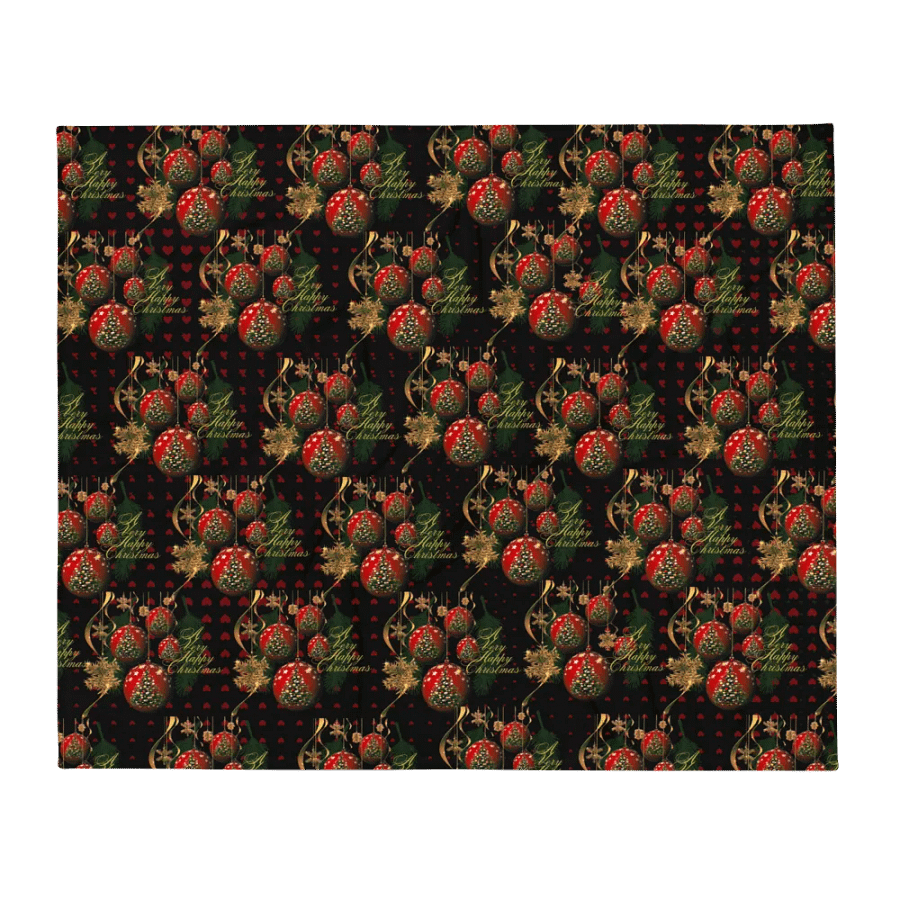 opulant Christmas throw for ladies gents moms christmas decore product image (2)