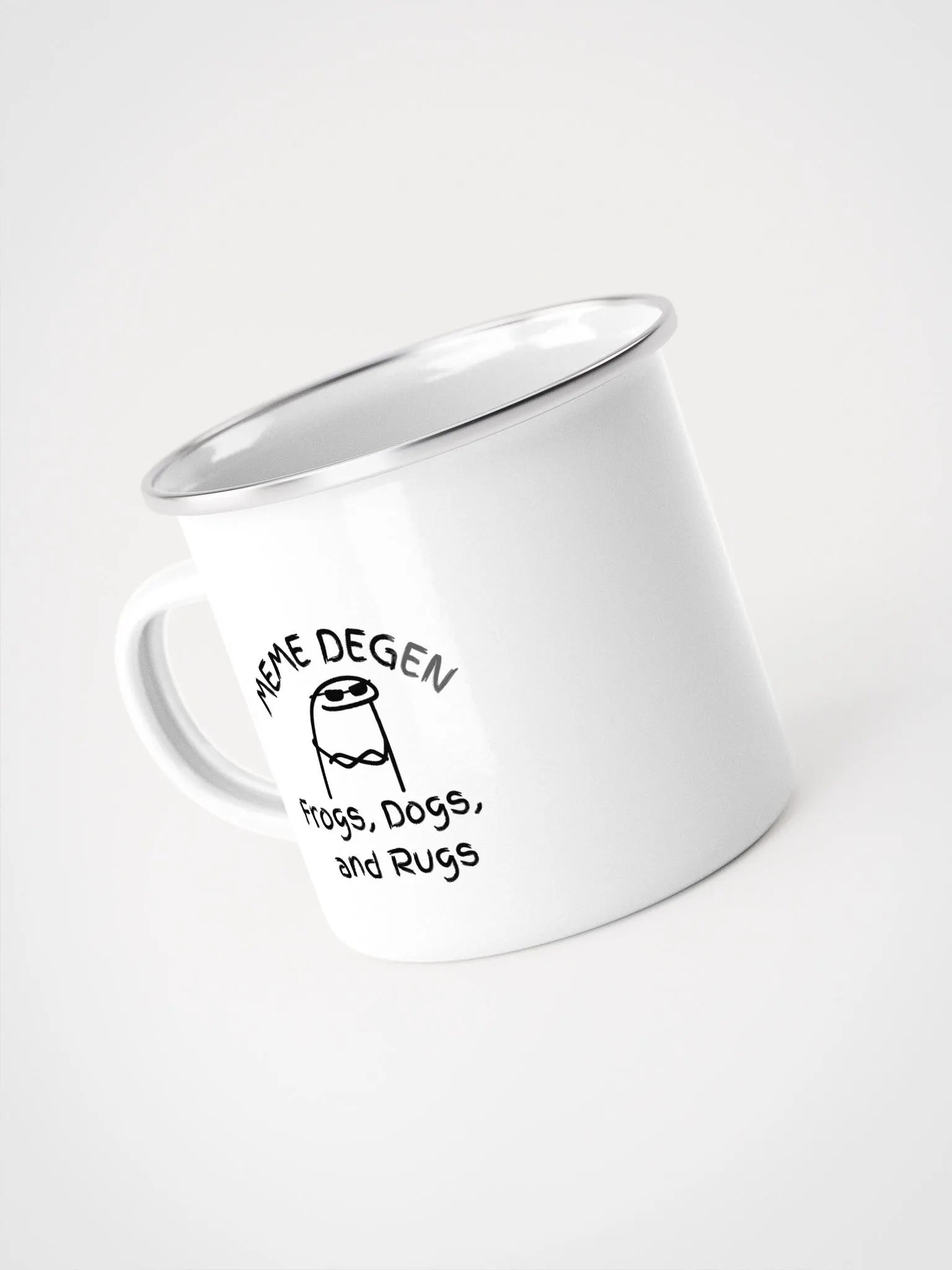 Frogs, Dogs and Rugs | Enamel Mug product image (3)