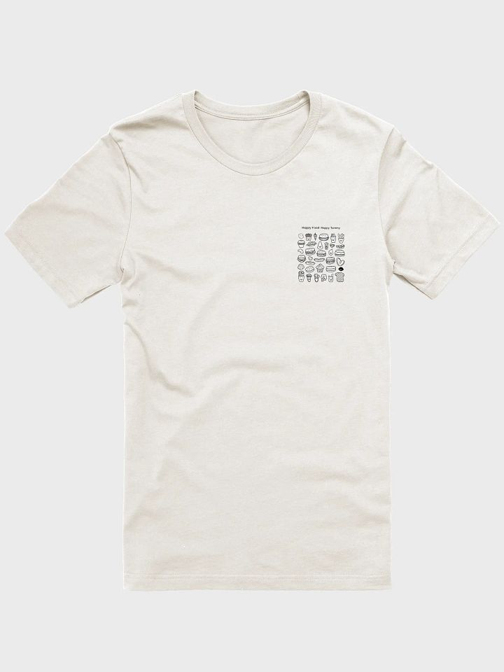 Happy Food, Happy Tummy — Smiling Snacks T-Shirt product image (1)