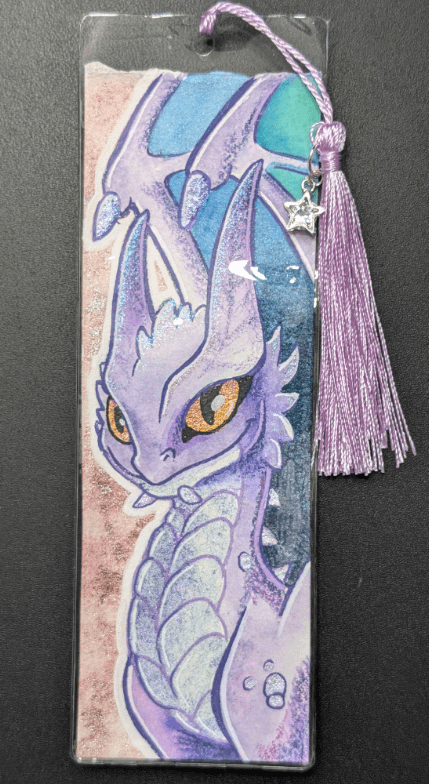 Watercolor Bookmark: Dragon Dreams Set 1 product image (2)