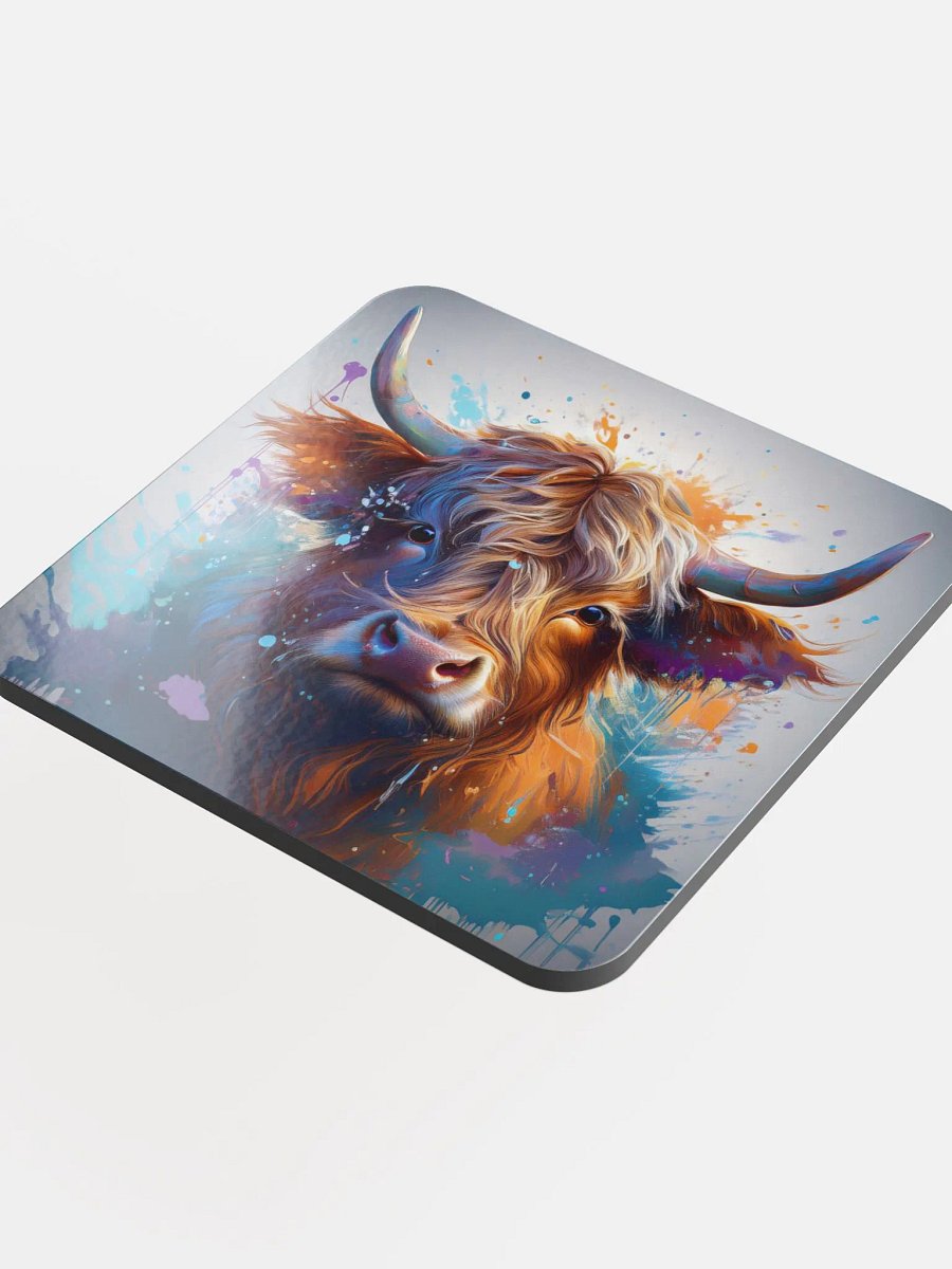 Highland Cow (1) Coaster product image (4)