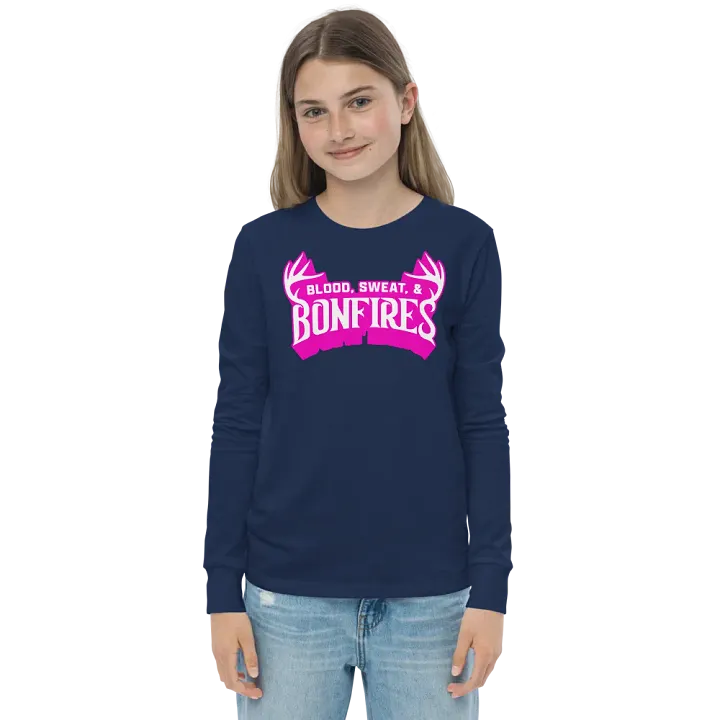 Kids Long Sleeve - Antler Pink Logo product image (1)