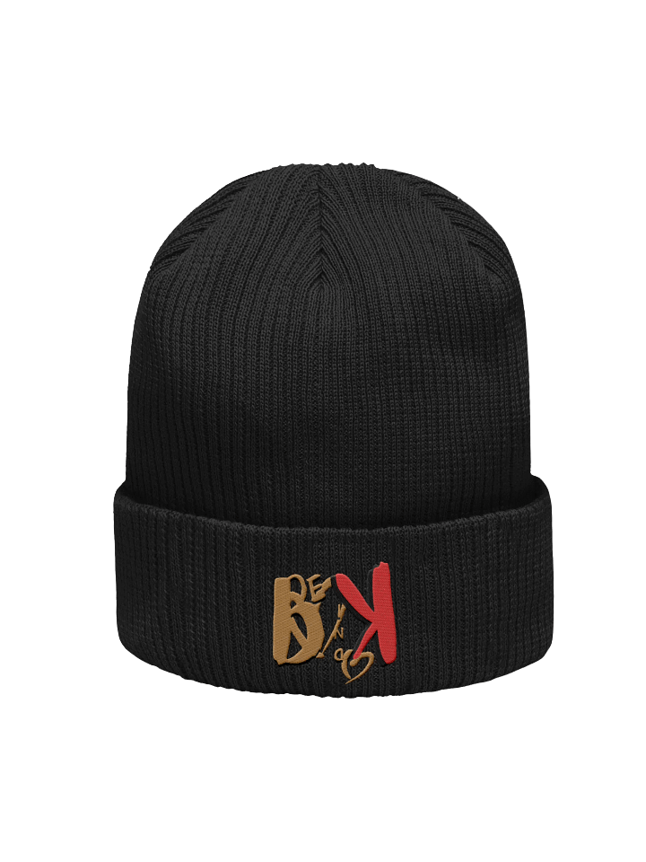 Be Kind Organic Ribbed Beanie – Spread Kindness, Stay Cozy product image (2)