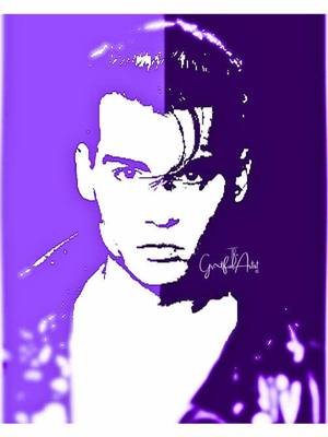 One of my favorite Johnny Depp movies is CRY BABY •• #TheGr8tfulArtist #ForYouPage #FYP #ArtThatSpeaks #Gr8tfulVibes #DigitalArtist #JohnnyDepp #KingCryBaby #CryBaby 