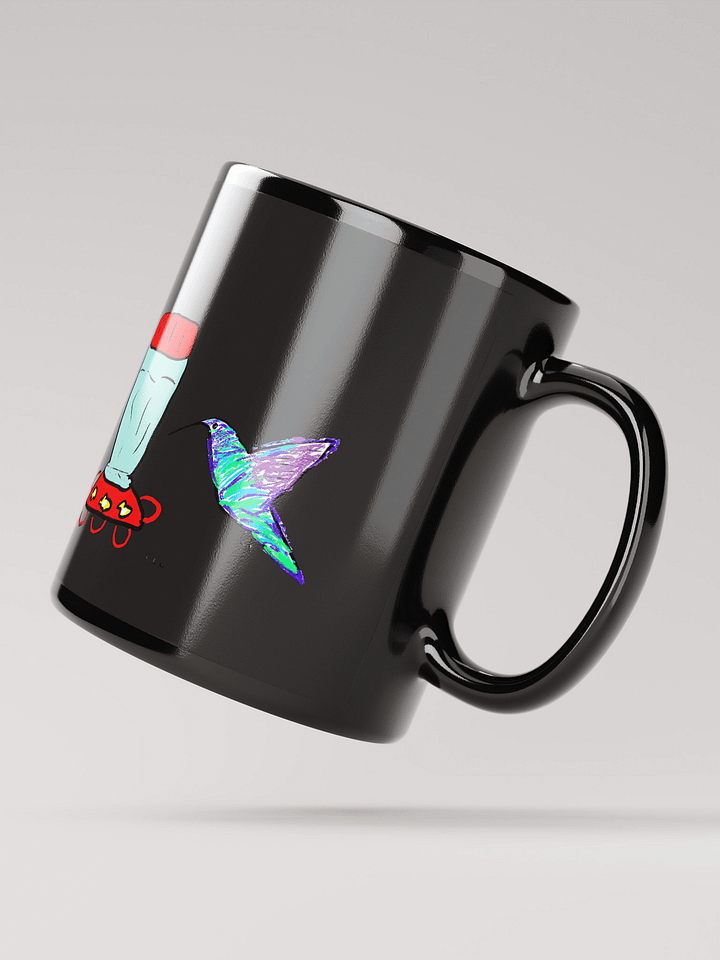 Hummingbird mug - Black product image (3)