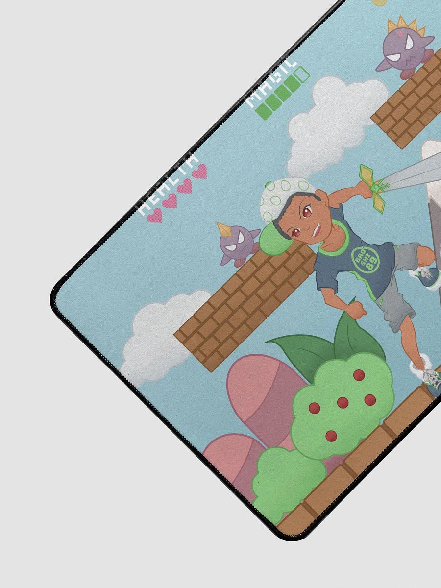 Broshi and Bowshi Adventure Deskmat 15.5x31.5 Inches product image (3)
