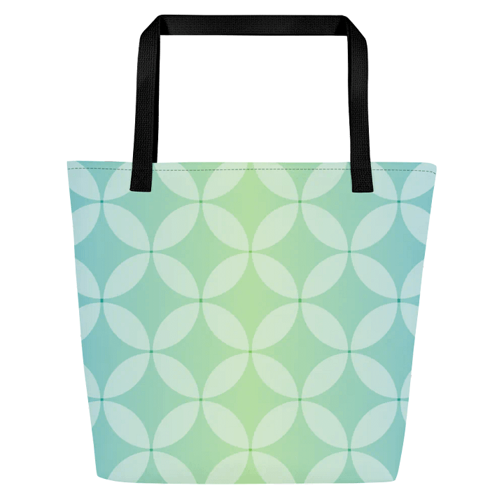 Harmony Circle Polyester Tote Bag product image (1)