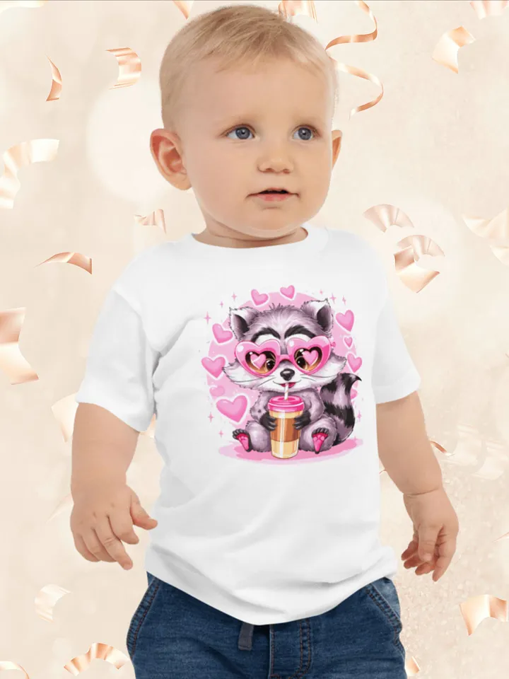 Whimsical Raccoon Baby Tee product image (1)