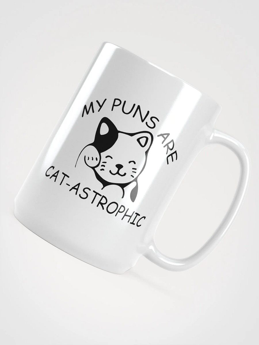 Cat-astrophic puns - mug product image (4)