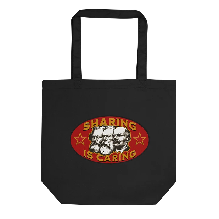 Sharing Is Caring Canvas Tote product image (1)