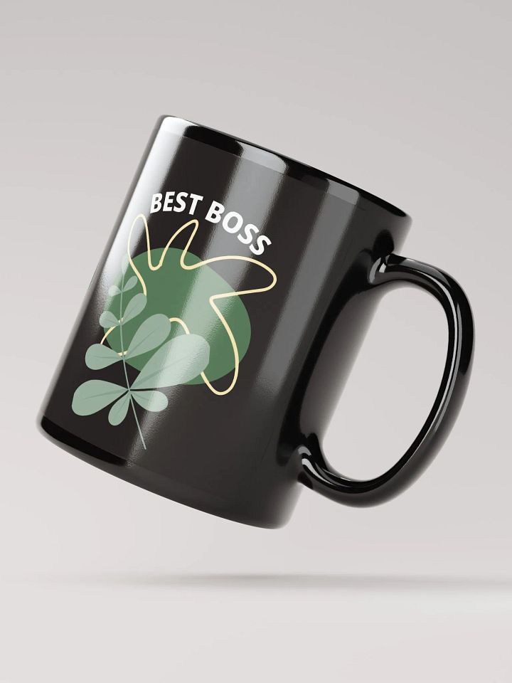 best boss Black Glossy Mug for leading ladies and gents product image (3)