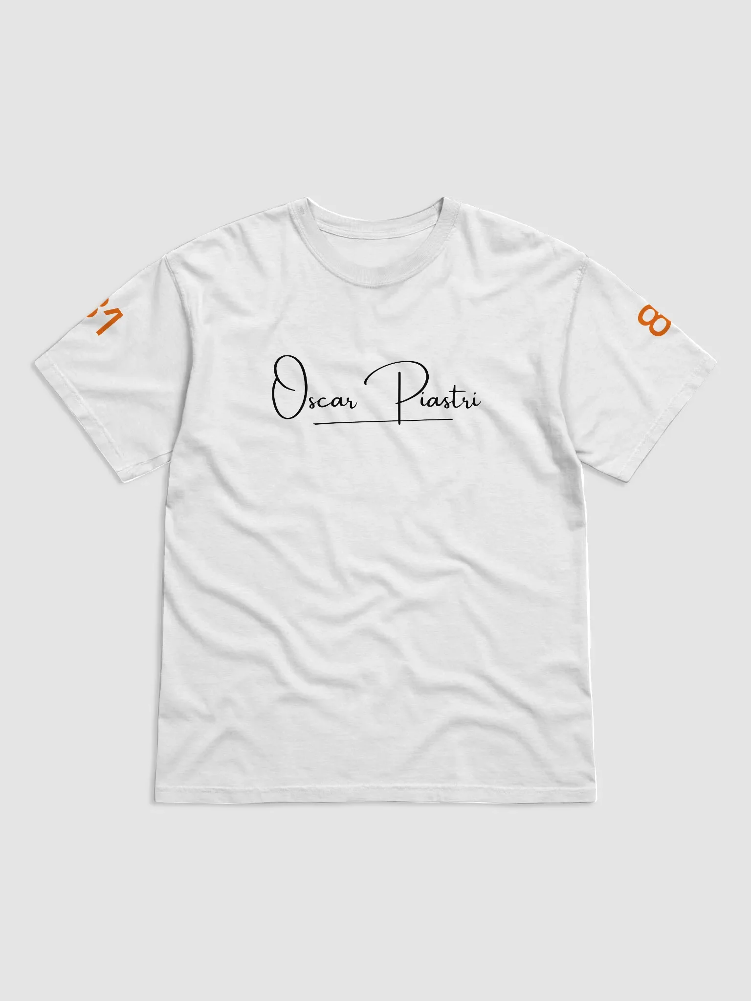 Oscar Piastri White Signature Tee product image (1)