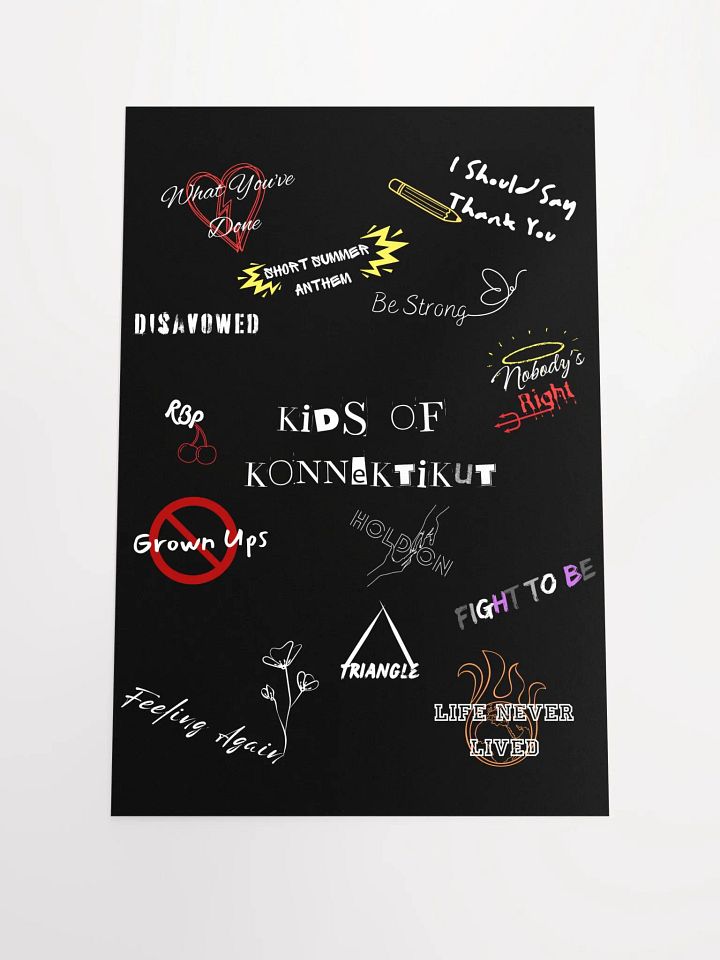 Kids Of Konnektikut Album Poster product image (1)