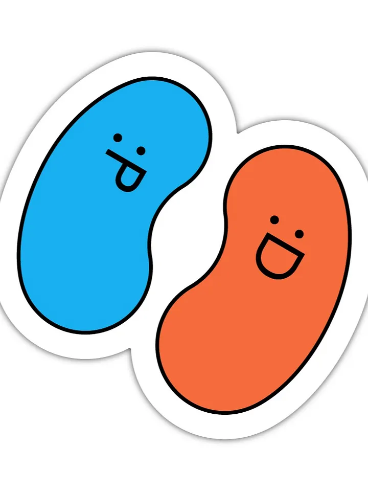 Builder.io - Two Peas Sticker product image (1)