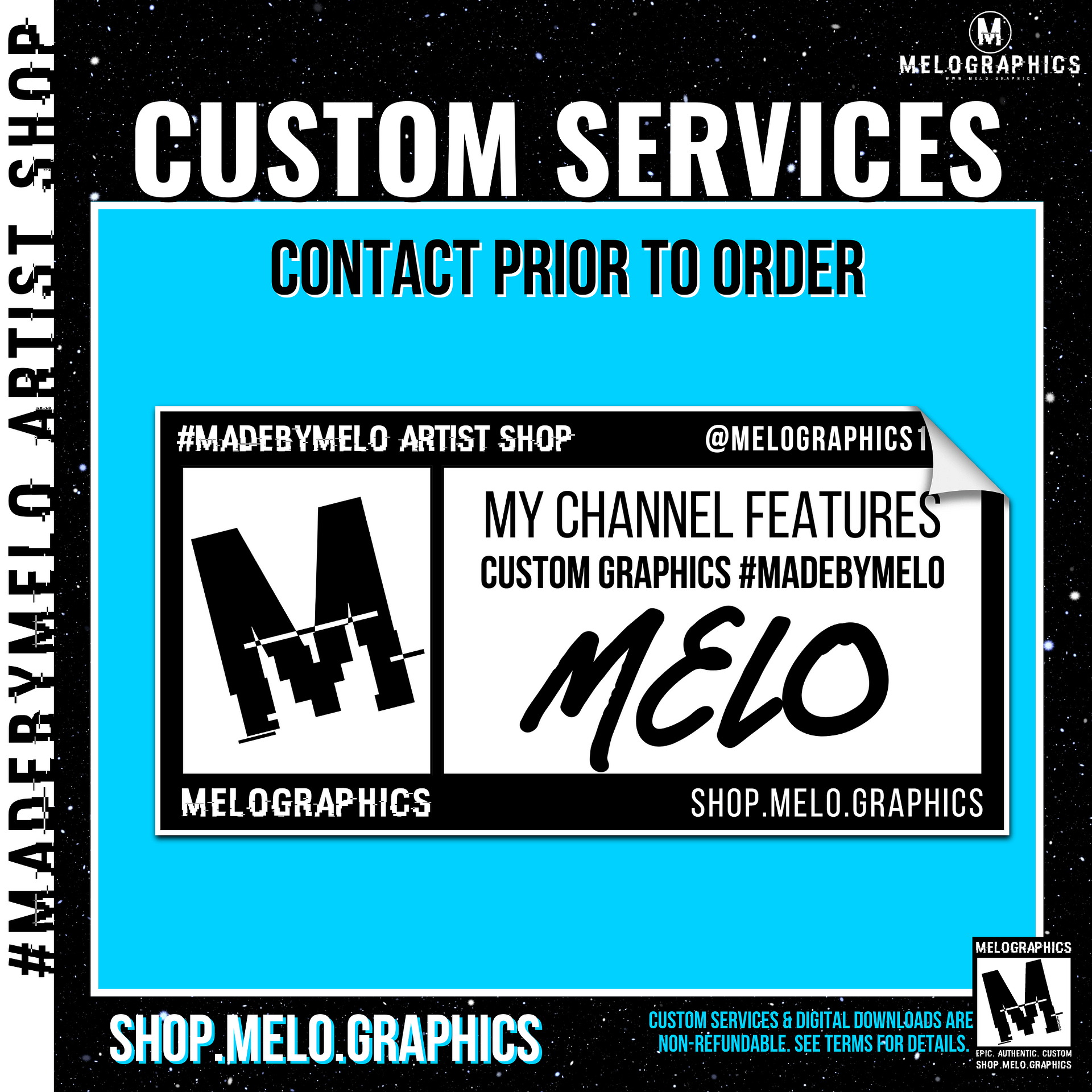Custom Project - Minimum Deposit | #MadeByMELO product image (1)