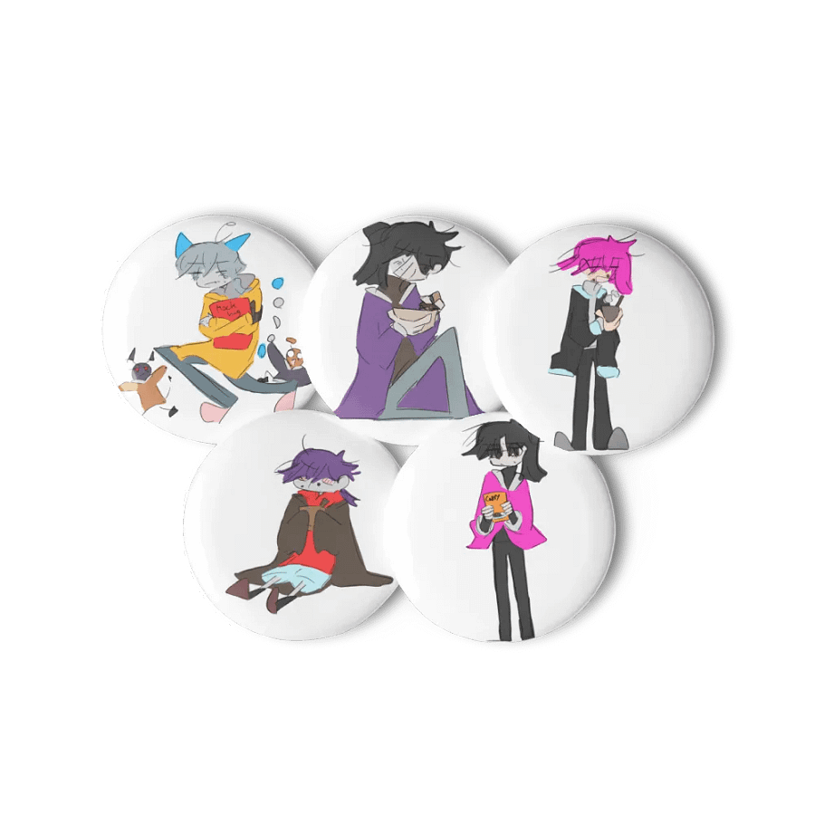 Moon Savers December pin buttons product image (11)