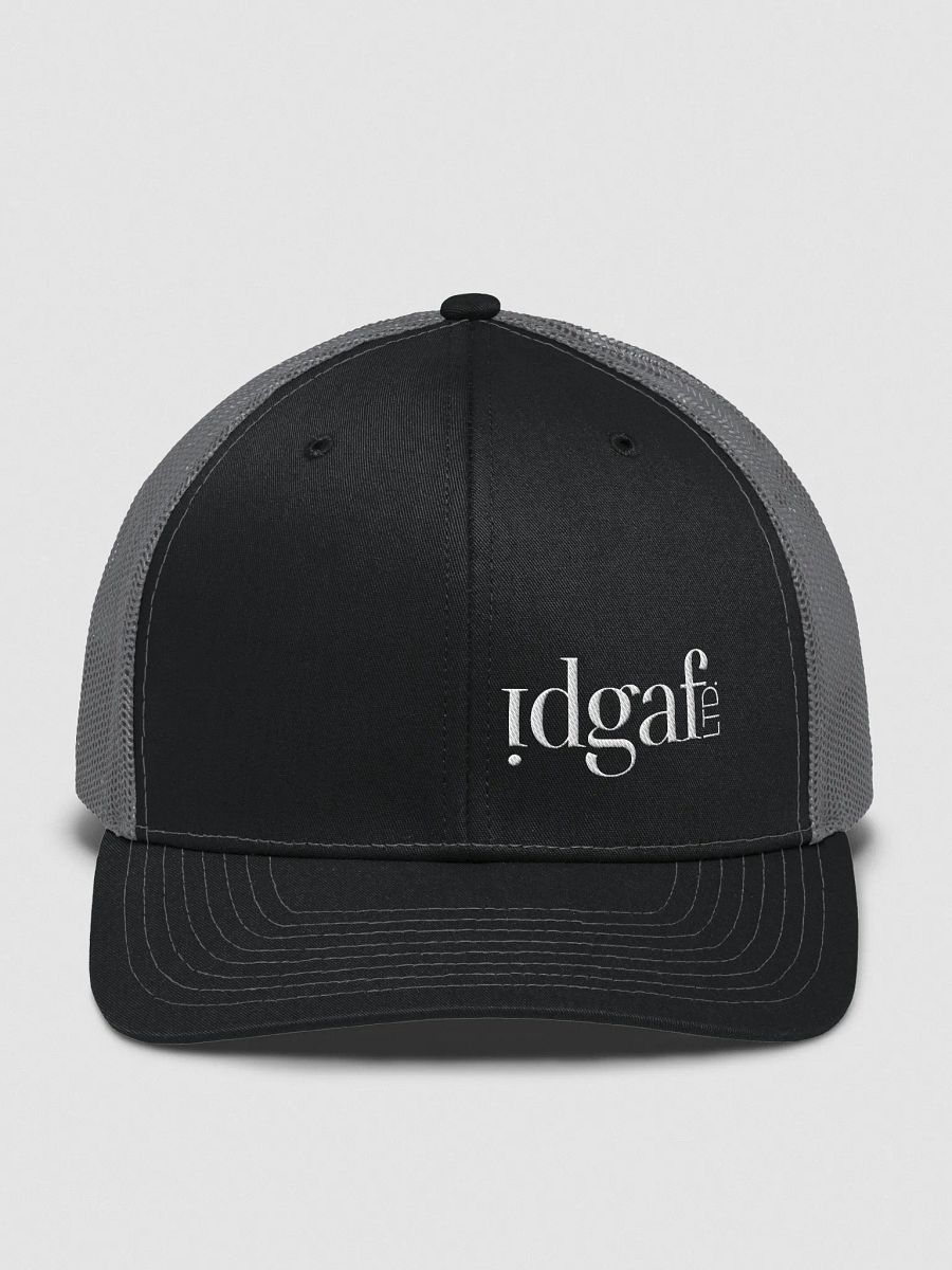 idgaf LTD Snapback Trucker Hat product image (3)