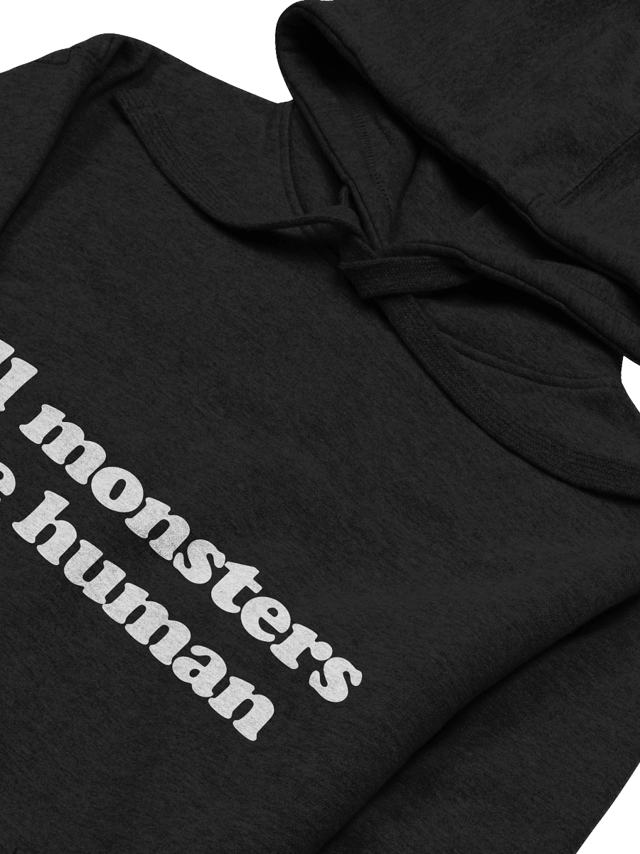 "all monsters are human" Hoodie product image (3)