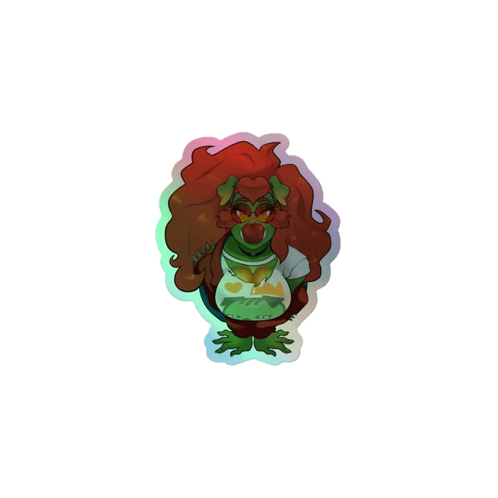 Roast Porc HOLOGRAPHIC Sticker product image (1)